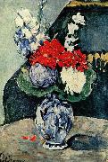 Paul Cezanne Stilleben, Delfter Vase mit Blumen Germany oil painting artist